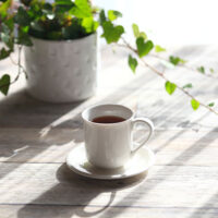 コーヒーで休憩