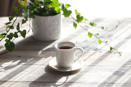 コーヒーで休憩