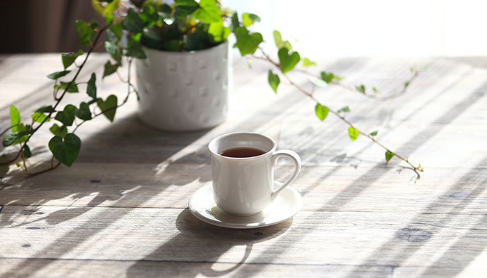 コーヒーで休憩